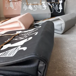 2e kans schouder tasjes "Happy Cats"