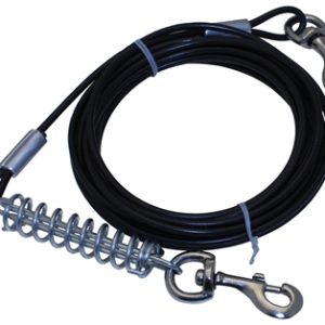 Petgear tie out cable aanleglijn