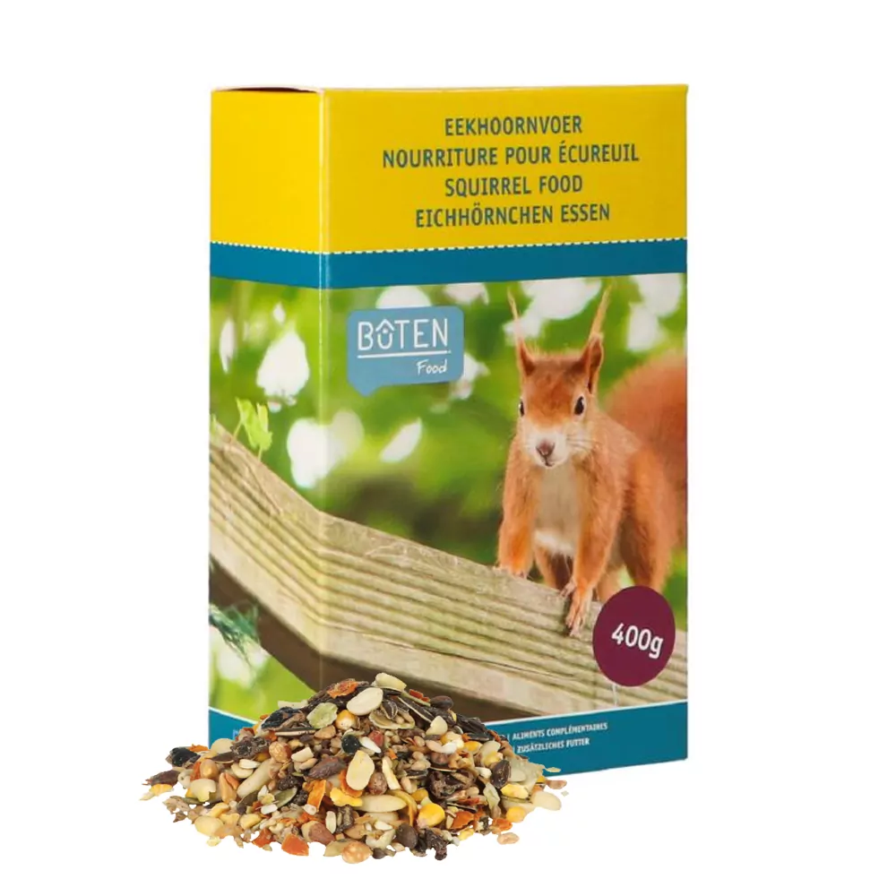 Eekhoornvoer Premium – 400 gram