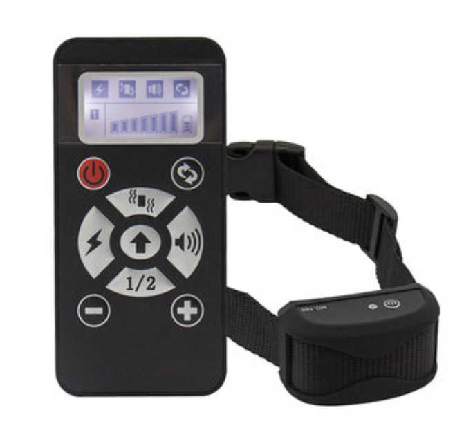 BOB160 – Gecombineerde automatische anti blafband & trainingshalsband. Effectief grote en kleine honden vanaf 3kg tot 90kg