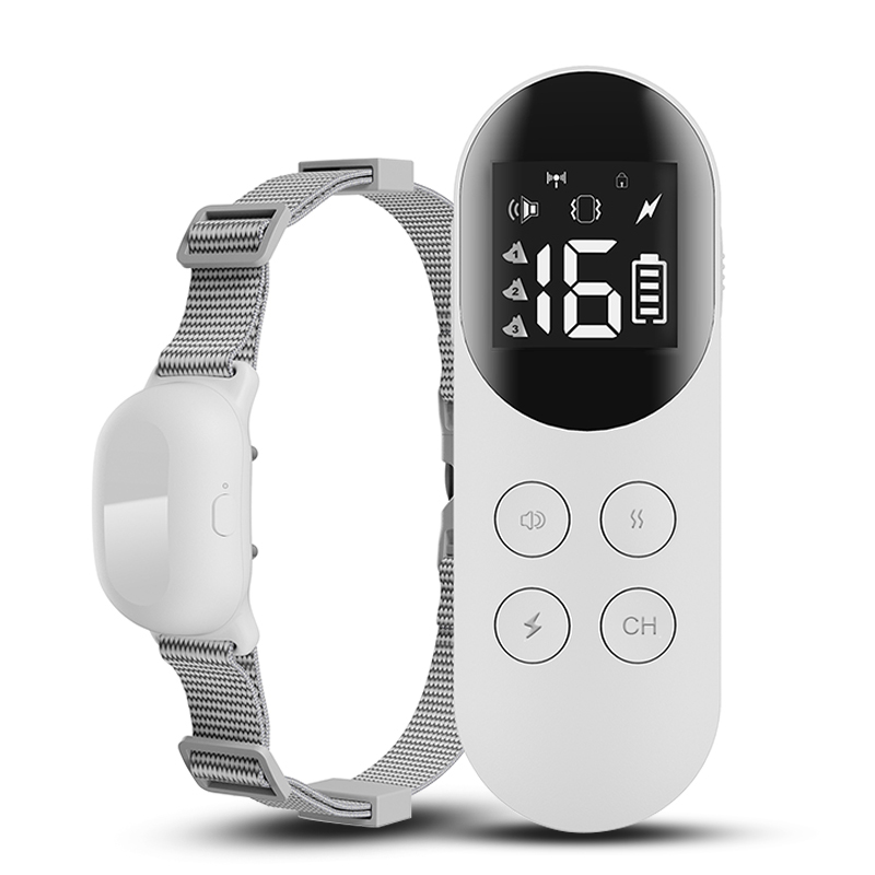 2e Ontvanger van superdunne trainingshalsband T200 met LCD scherm – magnetisch oplaadbaar tot ca. 300 meter bereik