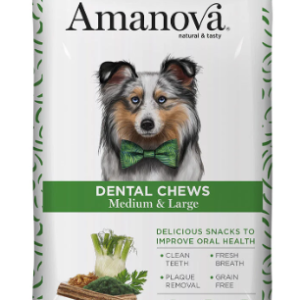 Amanova Dog Dental Chews Medium & Large 180 gram