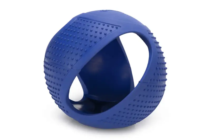 Beeztees Frisbee bal Hondenspeelgoed blauw 16 cm