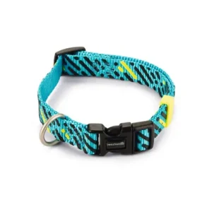 Beeztees Hondenhalsband Memphis lichtblauw 26-40 cm