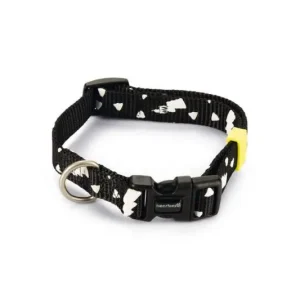 Beeztees Hondenhalsband Thunder zwart 26-40 cm