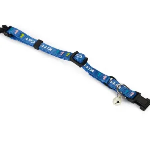 Beeztees Kittenhalsbandje Kitty Cat — Blauw