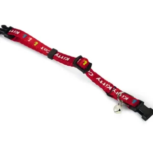 Beeztees Kittenhalsbandje Kitty Cat — Rood