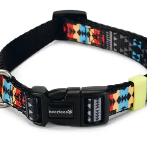 Beeztees nylon Hondenhalsband Mucadi — Zwart