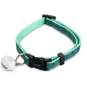 Beeztees nylon Kattenhalsbandje Geo — Groen