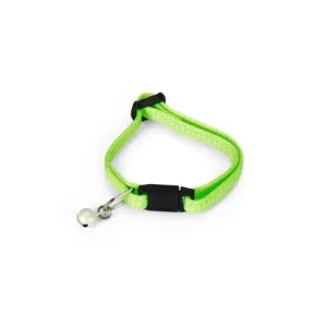 Beeztees Nylon Kittenhalsbandje Neon — Groen