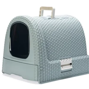 Curver Kattenbak 51x38,5x39,5 cm — Lichtblauw