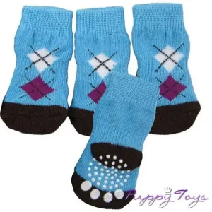 Dog Socks Benton Blue S