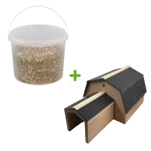 Cadeaupakket – Egelhuis Stenen dak & Egelvoer