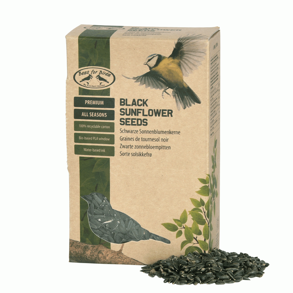 Zwarte Zonnebloempitten – 500 gram