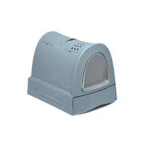 Imac Kattenbak Zuma 2Nd Life Met Schuiflade — Avio Blauw