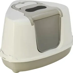 Moderna Hoek Kattenbak Flip — Beige