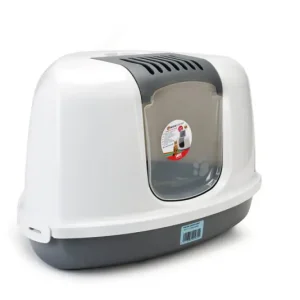 Nestor Corner Kattenbak 58x45x40 cm — Grijs