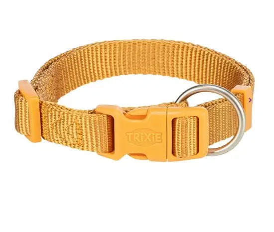 Premium Hondenhalsband Curry 22-35 cm