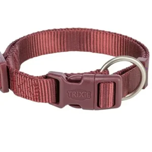 Premium Hondenhalsband Sangria Rood 15-25 cm