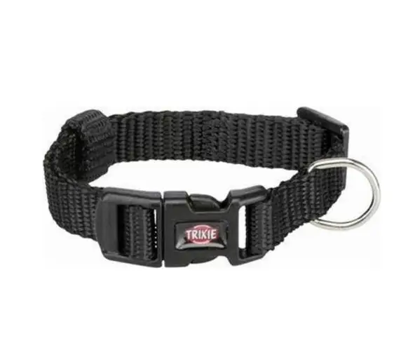 Premium Hondenhalsband Zwart 22-35 cm