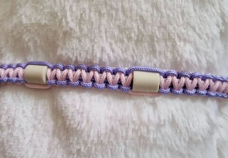 Tekenband Lila / Roze 30-35 cm