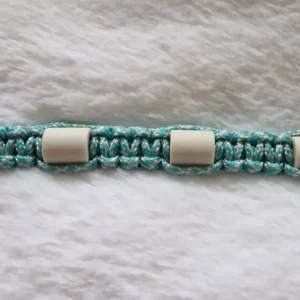 Tekenband Turquoise/Creme 25-39 cm