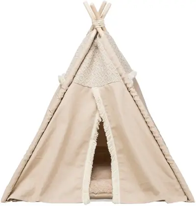 Trixie Honden- en Kattenmand Tipi Boho — Beige