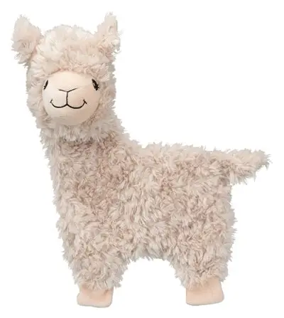 Pluche Hondenspeelgoed Lama — Beige