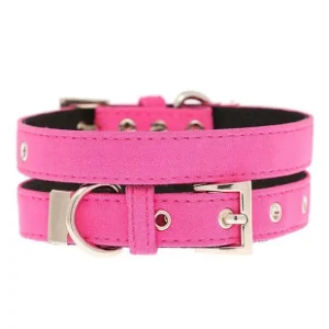 UrbanPup Hondenhalsband Neon Pink 18-28 cm