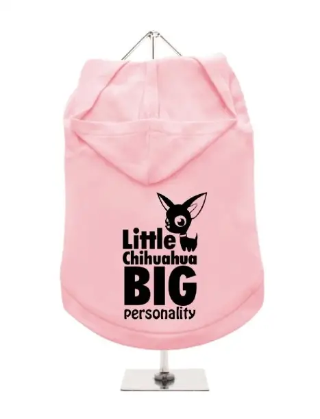 UrbanPup Hondenhoodie Big Personality — Roze